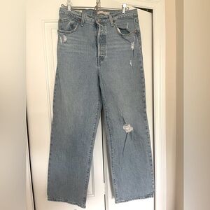 Levi’s ribcage straight ankle jeans, brand new condition